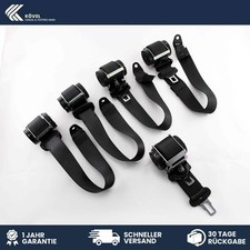 5x original seat belt rear set